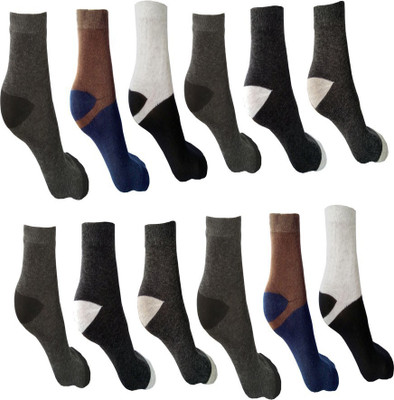 ODDEVEN Men & Women Ankle Length(Pack of 12)