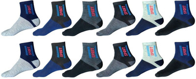 ODDEVEN Men & Women Ankle Length(Pack of 6)