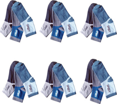 jannat fashion Men & Women Ankle Length(Pack of 18)