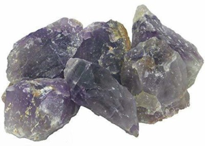 Plus Value Natural Amethyst Rock Stone Chunks Geode Clears Geopathic Stress Regular Asymmetrical Crystal Stone(Purple 950 g)