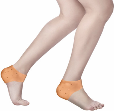 VISSCO Silicone Anti-Crack Heel Protector Provides Cushion & Reduces Pain Heel Support