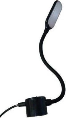 Bloriza New Book & Sewing Machine Light 12LEDs, Magnetic Mounting Base Working Lamp for Home-Small Study Lamp (20 cm, Black) Study Lamp(20 cm, Black)