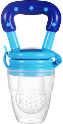 Ashwanizon Silicone Baby Fresh Fruit Feeder Baby Pacifier Food Feeder with Silicone Pouches Teether and Feeder(assorted)