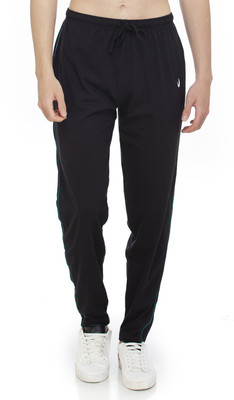 Barry and Clark Solid Men Black Track Pants