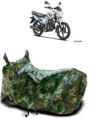 PRPaccessories Waterproof Two Wheeler Cover for Suzuki(Hayate, Multicolor)