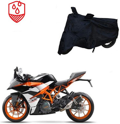 RPSENTTERPR Waterproof Two Wheeler Cover for KTM(RD 350, Black)