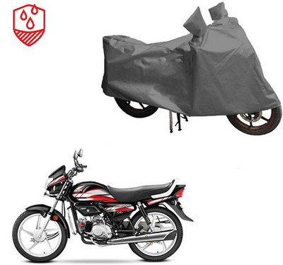 RPSENTTERPR Waterproof Two Wheeler Cover for Hero(CD deluxe, Grey)