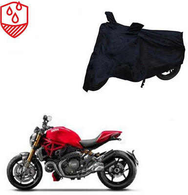 Atulit enterprises Waterproof Two Wheeler Cover for Ducati(Monster 795, Black)