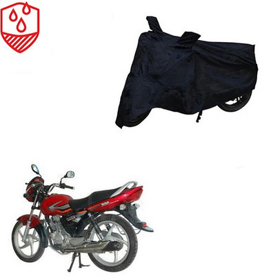 MOTOWORLD Two Wheeler Cover for Suzuki(Zeus, Black)