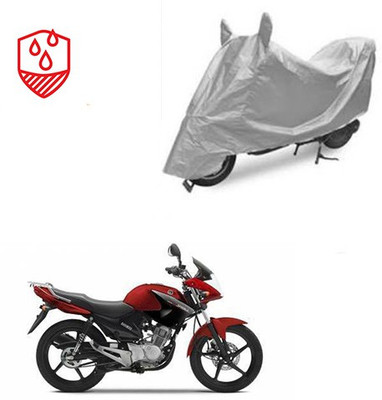 Atulit enterprises Waterproof Two Wheeler Cover for Yamaha(YBR 125, Silver)