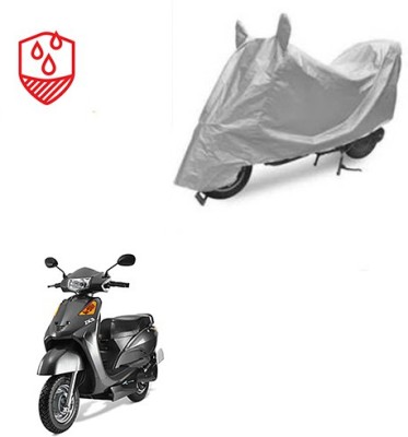 RPSENTTERPR Waterproof Two Wheeler Cover for Indus(Yo Spark, Silver)