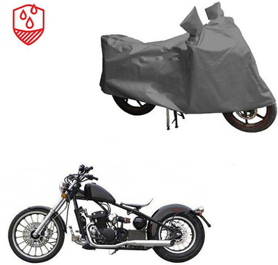 Feel heaven Waterproof Two Wheeler Cover for Harley Davidson(Bobber 350, Grey)