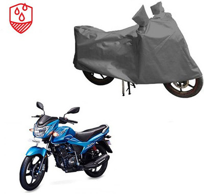 Atulit enterprises Waterproof Two Wheeler Cover for TVS(Victor New, Grey)
