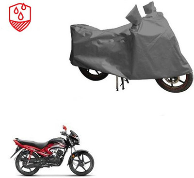 Feel heaven Waterproof Two Wheeler Cover for Honda(Dream Yuga, Grey)