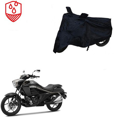 Atulit enterprises Waterproof Two Wheeler Cover for Suzuki(Intruder, Black)