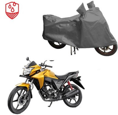 RPSENTTERPR Waterproof Two Wheeler Cover for Honda(CB Twister, Grey)