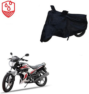 SRENTERPRISES Two Wheeler Cover for Yamaha(SS 125, Black)