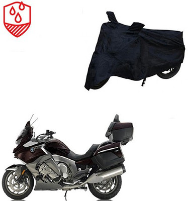 MOTOWORLD Two Wheeler Cover for BMW(K 1600, Black)