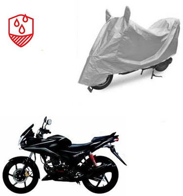 Atulit enterprises Waterproof Two Wheeler Cover for Honda(CBF Stunner, Silver)