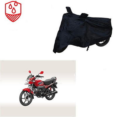 Mdstar Waterproof Two Wheeler Cover for Hero(Xtreme Sports, Black)