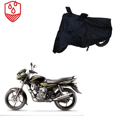 RPSENTTERPR Waterproof Two Wheeler Cover for Bajaj(Discover 100 DTS-i, Black)