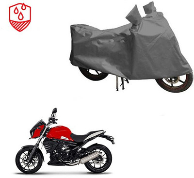 RPSENTTERPR Waterproof Two Wheeler Cover for Mahindra(Mojo, Grey)