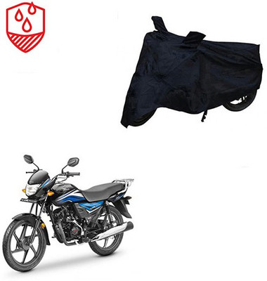 MOTOWORLD Two Wheeler Cover for Honda(Dream Neo, Black)