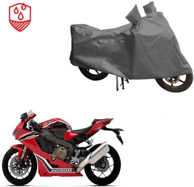 RPSENTTERPR Waterproof Two Wheeler Cover for Honda(CBR 1000RR, Grey)