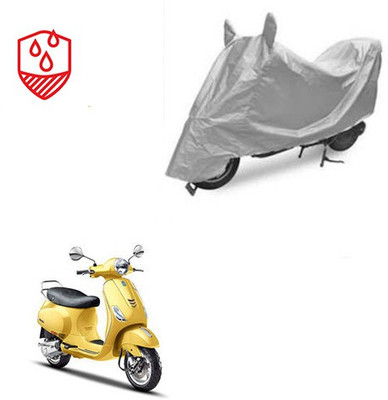 Atulit enterprises Waterproof Two Wheeler Cover for Piaggio(Vespa SXL, Silver)