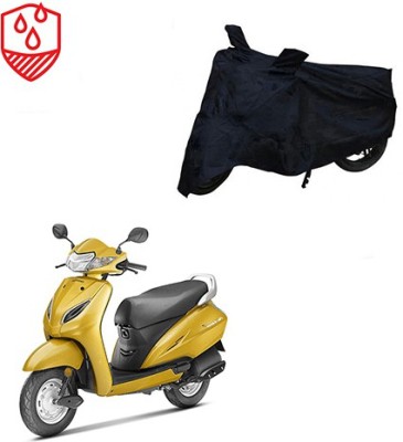 Atulit enterprises Waterproof Two Wheeler Cover for Honda(Activa 5G, Black)