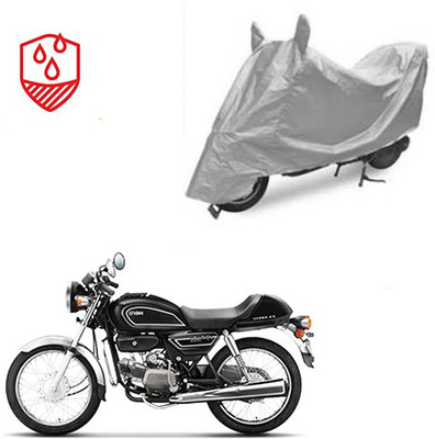 Atulit enterprises Waterproof Two Wheeler Cover for Hero(Splendor Pro Classic, Silver)