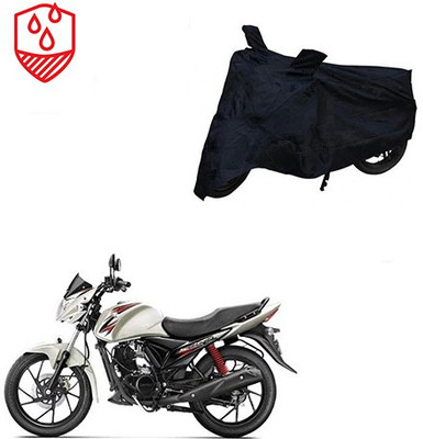 MOTOWORLD Two Wheeler Cover for Suzuki(Sling Shot Plus, Black)