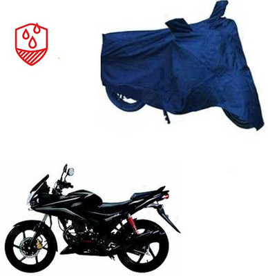 RPSENTTERPR Waterproof Two Wheeler Cover for Honda(CBF Stunner, Blue)