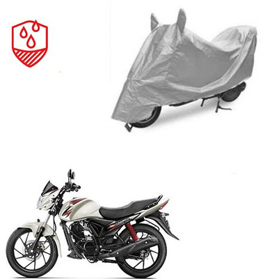 SRENTERPRISES Two Wheeler Cover for Suzuki(Sling Shot Plus, Silver)