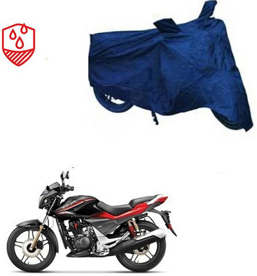 RPSENTTERPR Waterproof Two Wheeler Cover for Honda(CBZ Extreme, Blue)