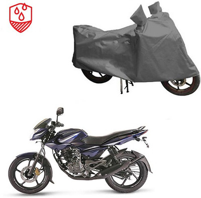 RPSENTTERPR Waterproof Two Wheeler Cover for Bajaj(Pulsar 135 LS DTS-i, Grey)