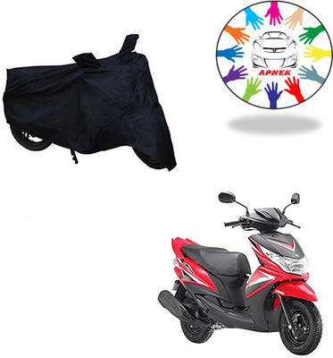 APNEK Waterproof Two Wheeler Cover for Hero(Passion Plus, Black)
