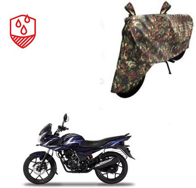 SRENTERPRISES Two Wheeler Cover for Bajaj(Discover 150 f, Multicolor)