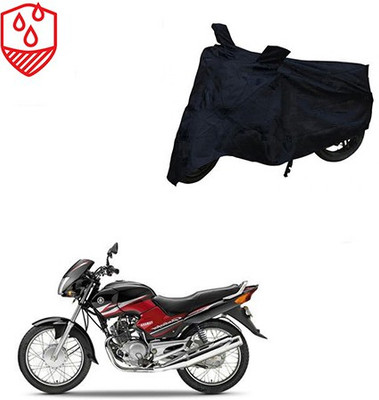 SRENTERPRISES Two Wheeler Cover for Yamaha(Gladiator, Black)