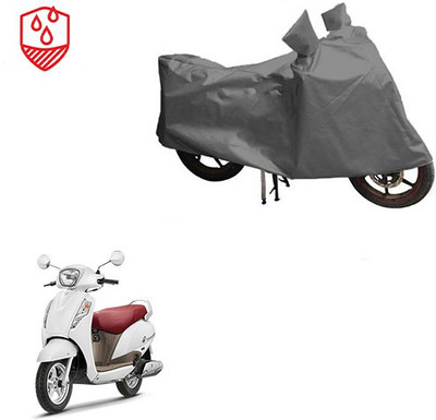 RPSENTTERPR Waterproof Two Wheeler Cover for Suzuki(Access, Grey)
