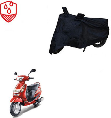 Atulit enterprises Waterproof Two Wheeler Cover for Mahindra(Duro DZ, Black)