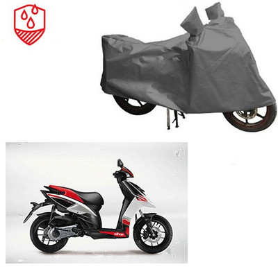 Feel heaven Waterproof Two Wheeler Cover for Aprilia(SR 125, Grey)