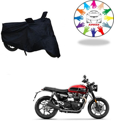APNEK Waterproof Two Wheeler Cover for Ducati(Hypermotard, Black)