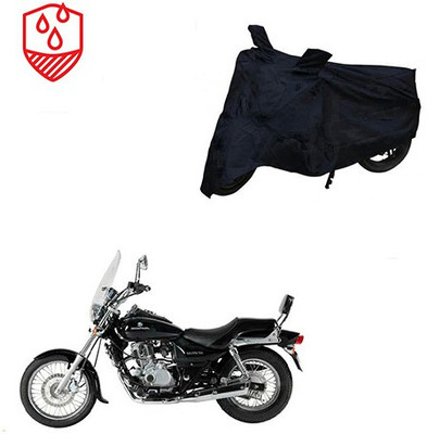 SRENTERPRISES Two Wheeler Cover for Bajaj(Avenger 220 DTS-i, Black)