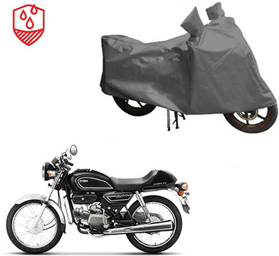 Feel heaven Waterproof Two Wheeler Cover for Hero(Splendor Pro Classic, Grey)