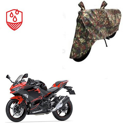 Atulit enterprises Waterproof Two Wheeler Cover for Kawasaki(Ninja 250, Multicolor)