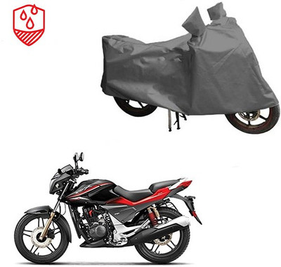 Feel heaven Waterproof Two Wheeler Cover for Hero(CBZ Extreme, Grey)