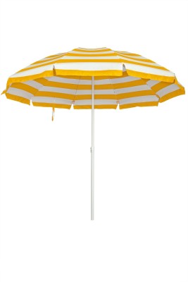 Akshar Tabla Mart 8 ft diameter Heavy quality windproof and waterproof, ponjee cloth, garden umbrella-Yellow Umbrella(Yellow, White)