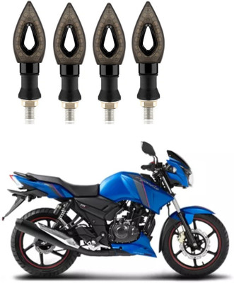 Delhismart Side LED Indicator Light for TVS Apache RTR 150(Blue)