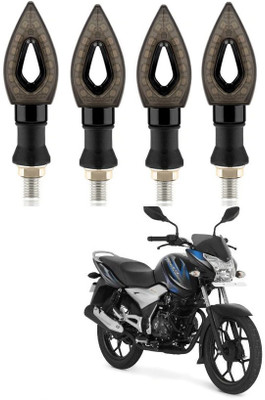 Delhismart Side LED Indicator Light for Bajaj Discover 125(Blue)